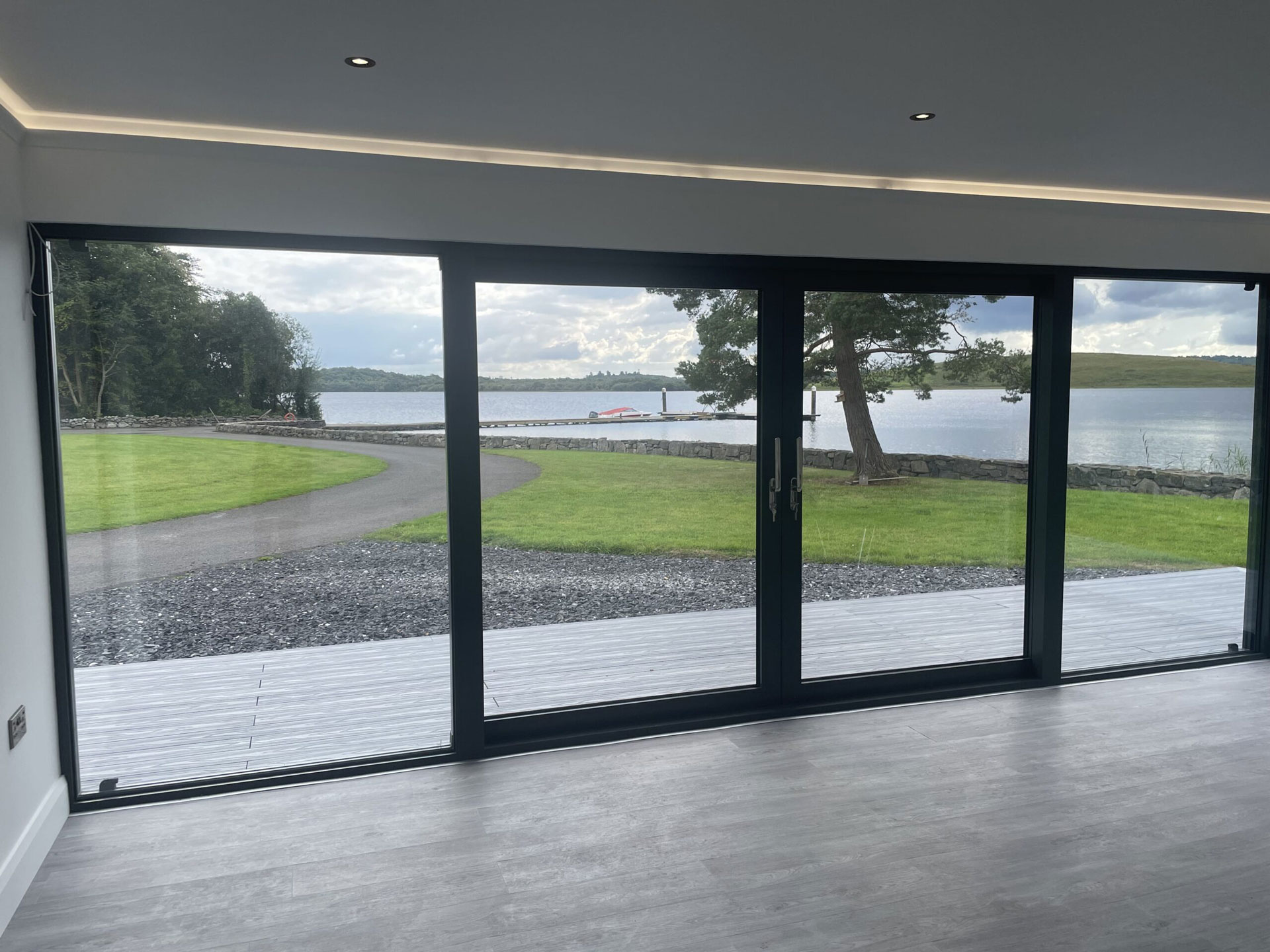 Garden Room Interior Lake View