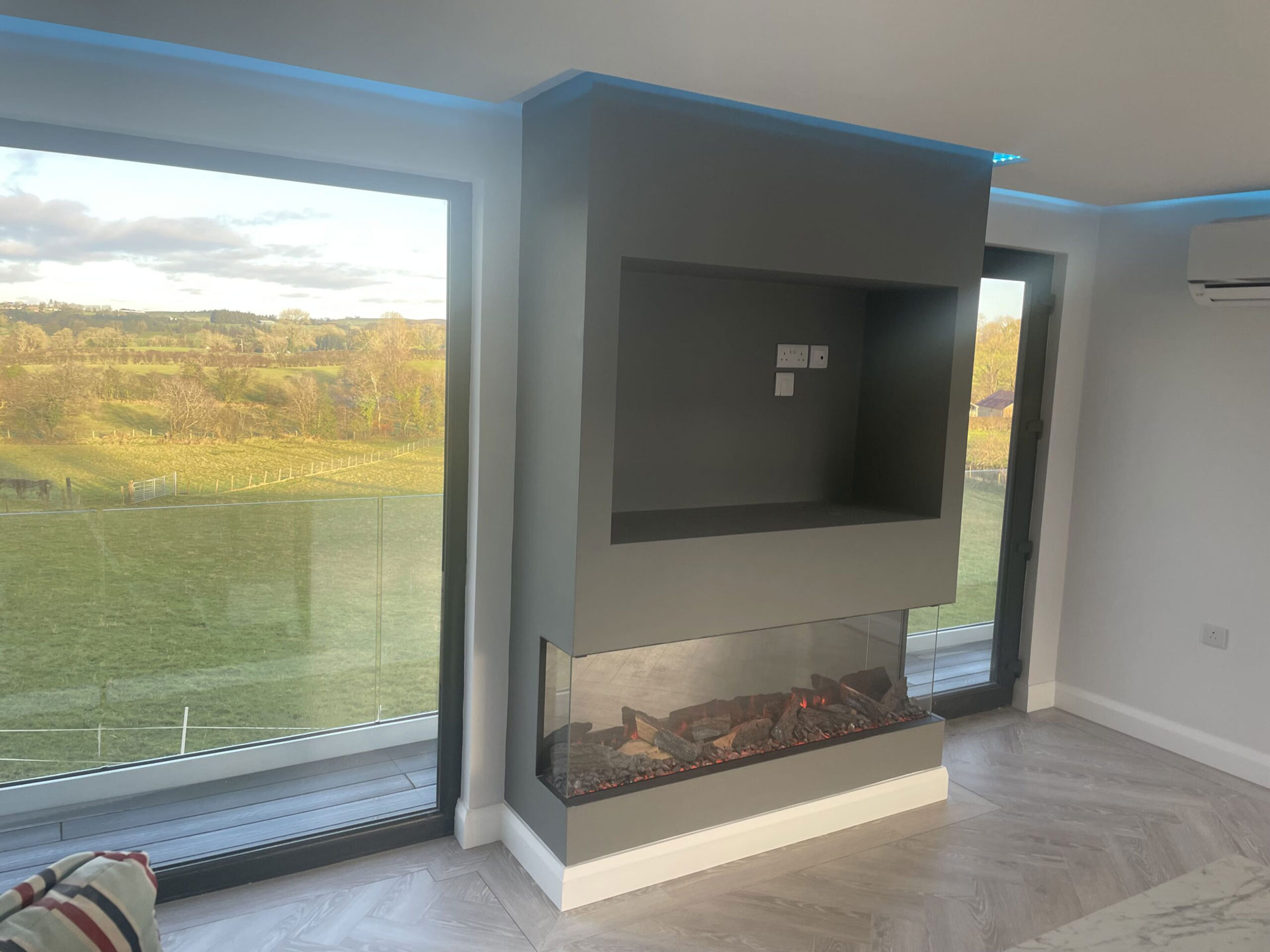 Home Garden Room Interior Electric Fire