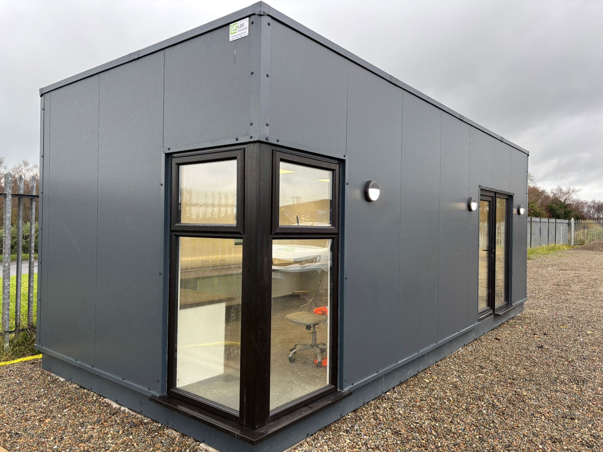 Modular Prefab Office Building Exterior