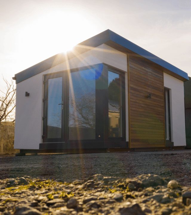 Bespoke garden room designed and built by LGS Modular